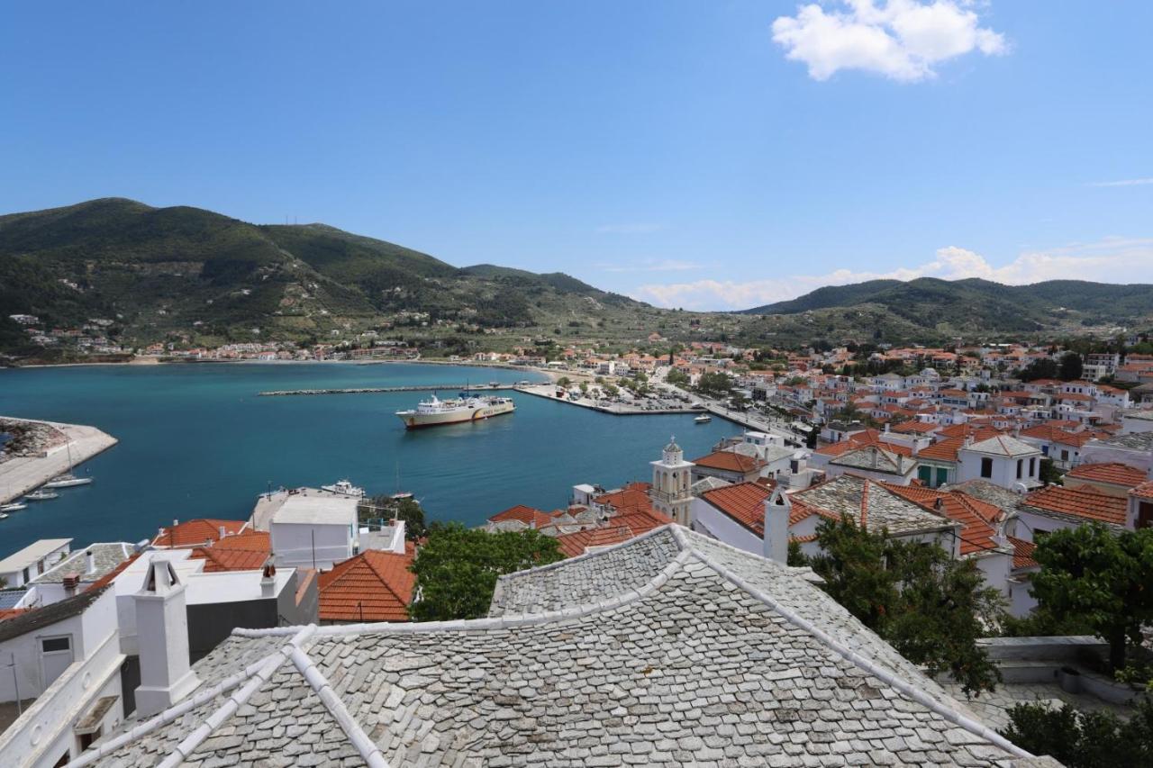 Villea Seaview Apartments Скопелос Екстер'єр фото